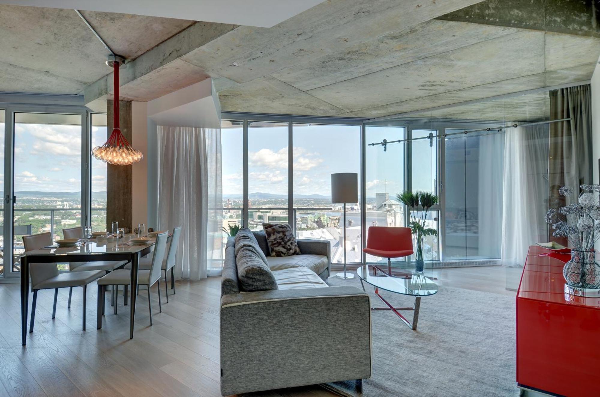 Les Immeubles Charlevoix - Le 760-612 Appartement Québec Buitenkant foto