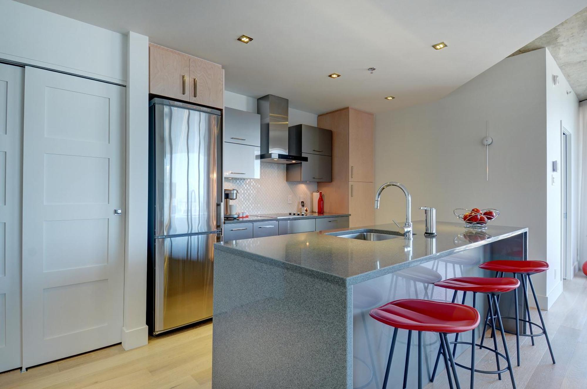 Les Immeubles Charlevoix - Le 760-612 Appartement Québec Kamer foto